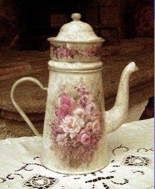 Cafetière en porcelaine